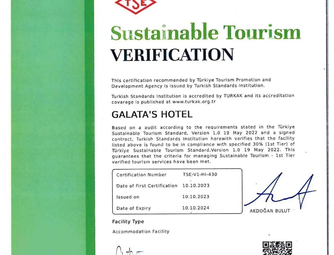 ****  Galata'S Hotel Istambul Turquia